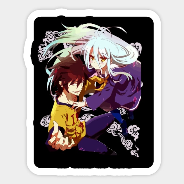 No game no life Sticker by hackneydagger